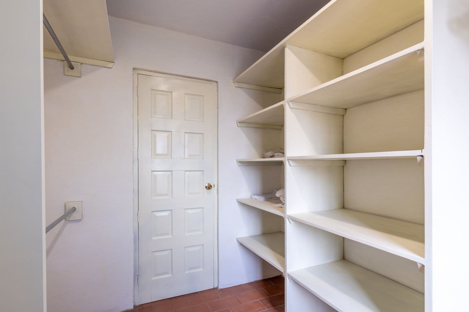Santo Domingo Condo 9C — Centro, San Miguel de Allende — photo 10 — spacious pantry with abundant storage shelving
