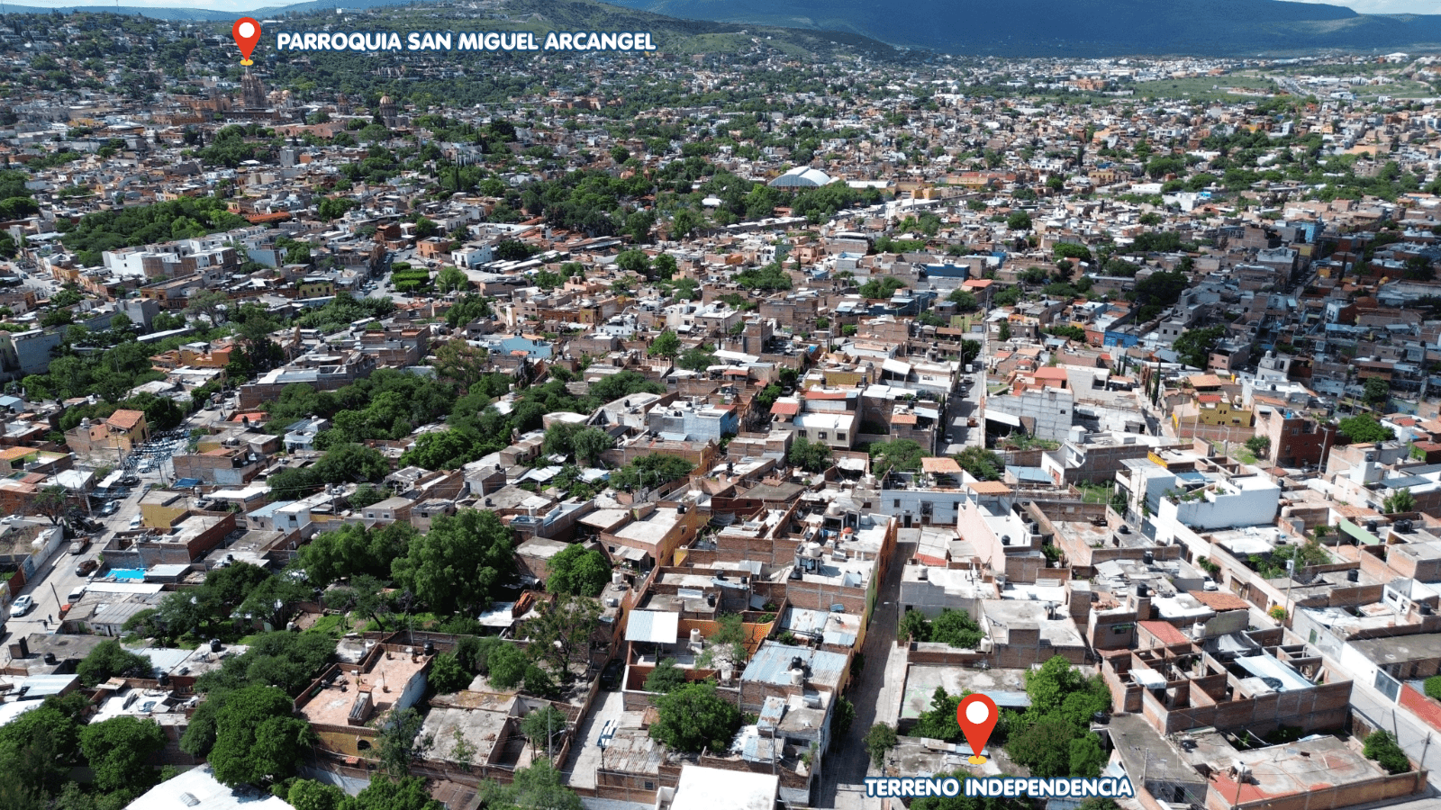 Double-Frontage Land in Independencia — Independencia, San Miguel de Allende — photo 4 — panoramic valley views, thriving neighborhood locale