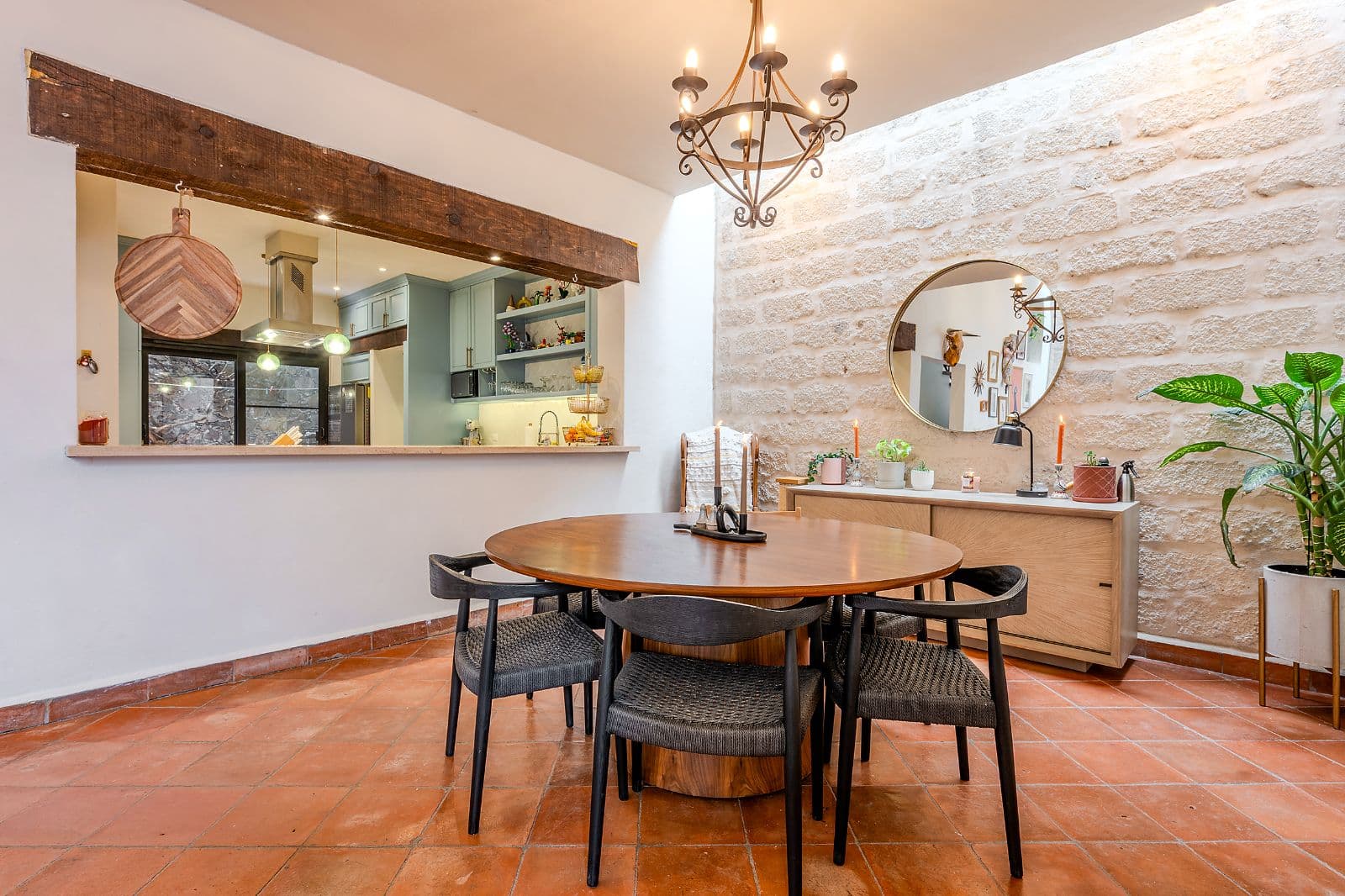 Casa Blue — La Palmita, San Miguel de Allende — photo 3 — sophisticated open-concept entertaining space
