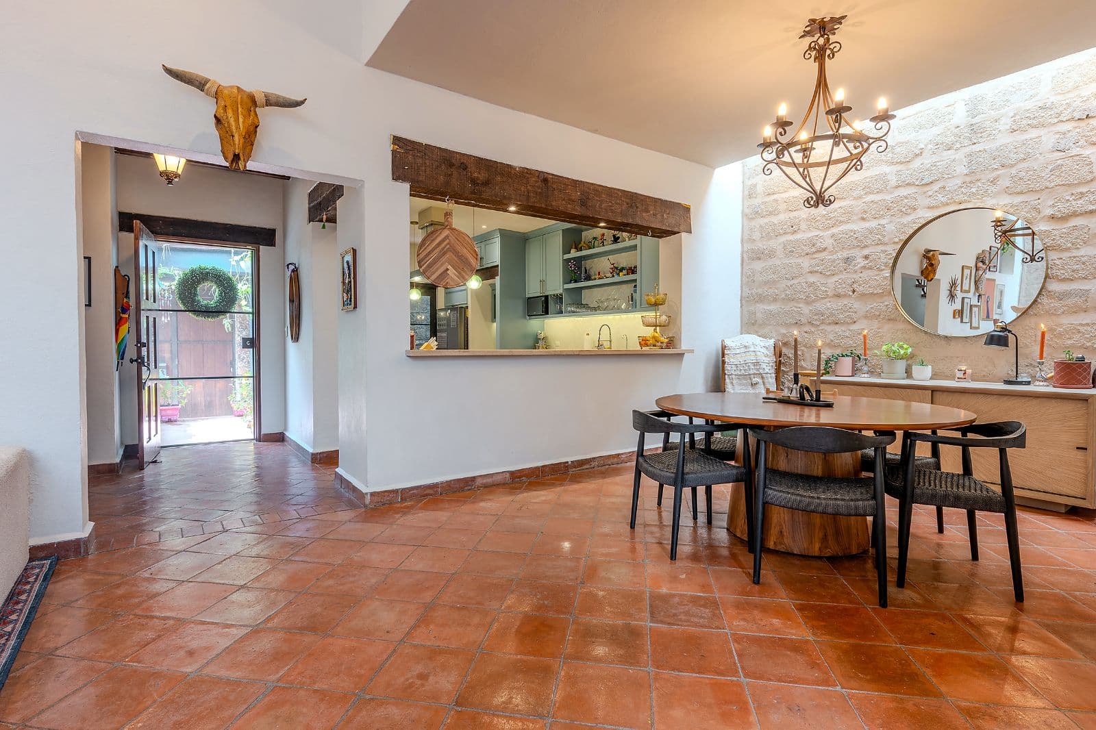 Casa Blue — La Palmita, San Miguel de Allende — photo 7 — rustic elegance meets contemporary comfort