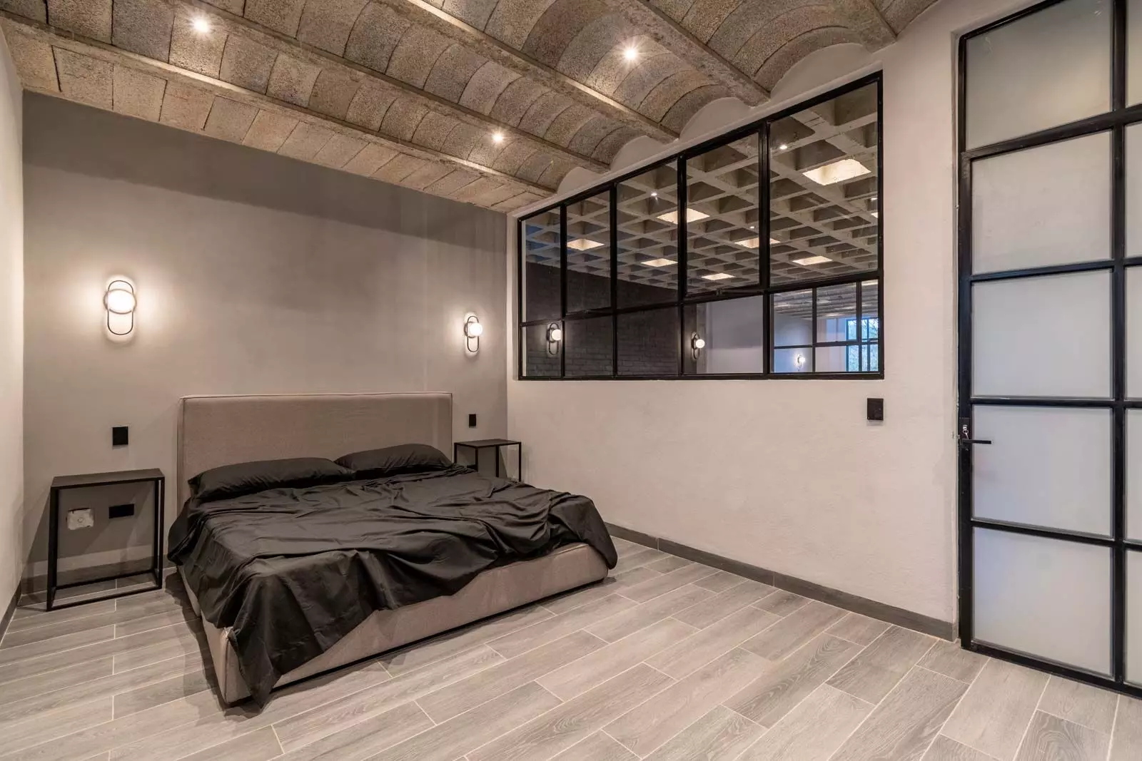 Brut House — San Antonio, San Miguel de Allende — photo 20 — industrial-chic sanctuary with soaring brick ceilings