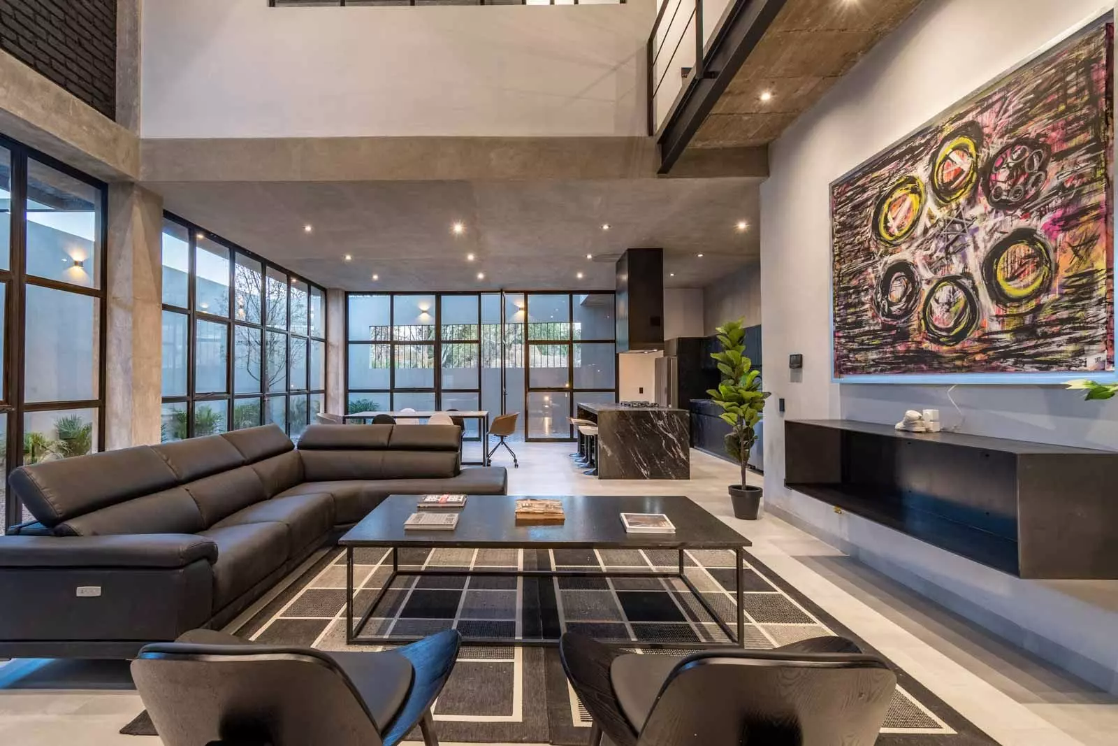 Brut House — San Antonio, San Miguel de Allende — photo 2 — contemporary luxury living with panoramic vistas