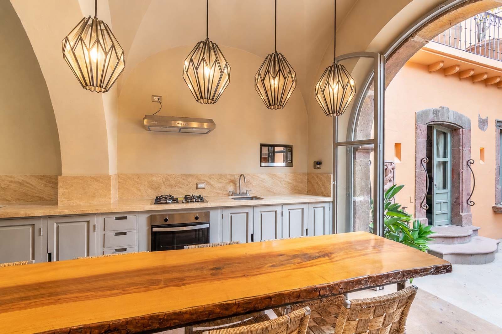 Casa Recreo — Centro, San Miguel de Allende — photo 5 — luminous culinary space, artisan design
