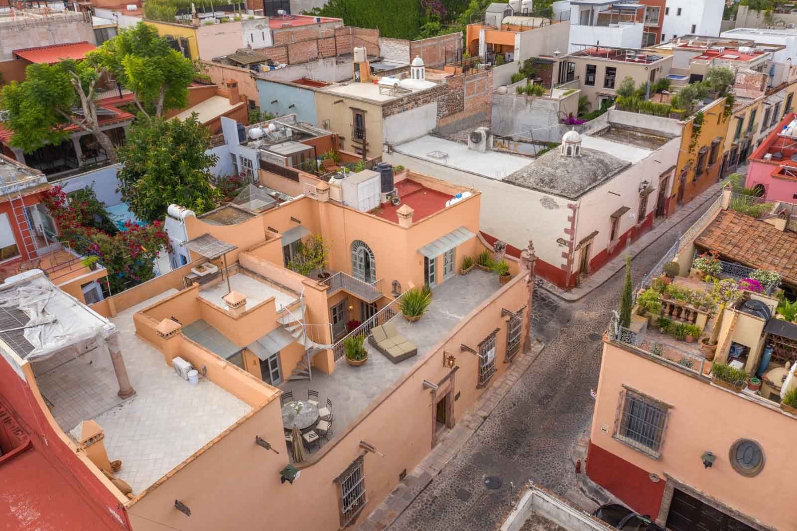 Casa Recreo — Centro, San Miguel de Allende — photo 24 — charming rooftop terrace, vibrant colonial architecture