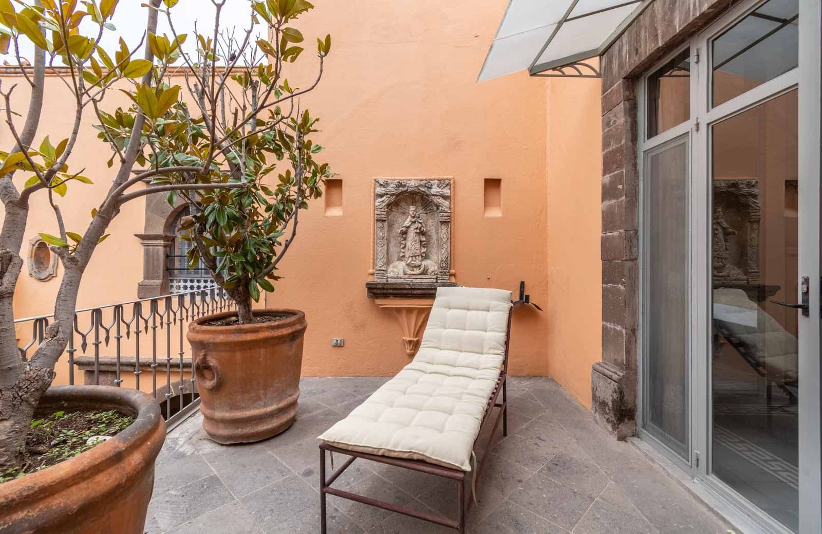 Casa Recreo — Centro, San Miguel de Allende — photo 14 — serene terracotta courtyard oasis