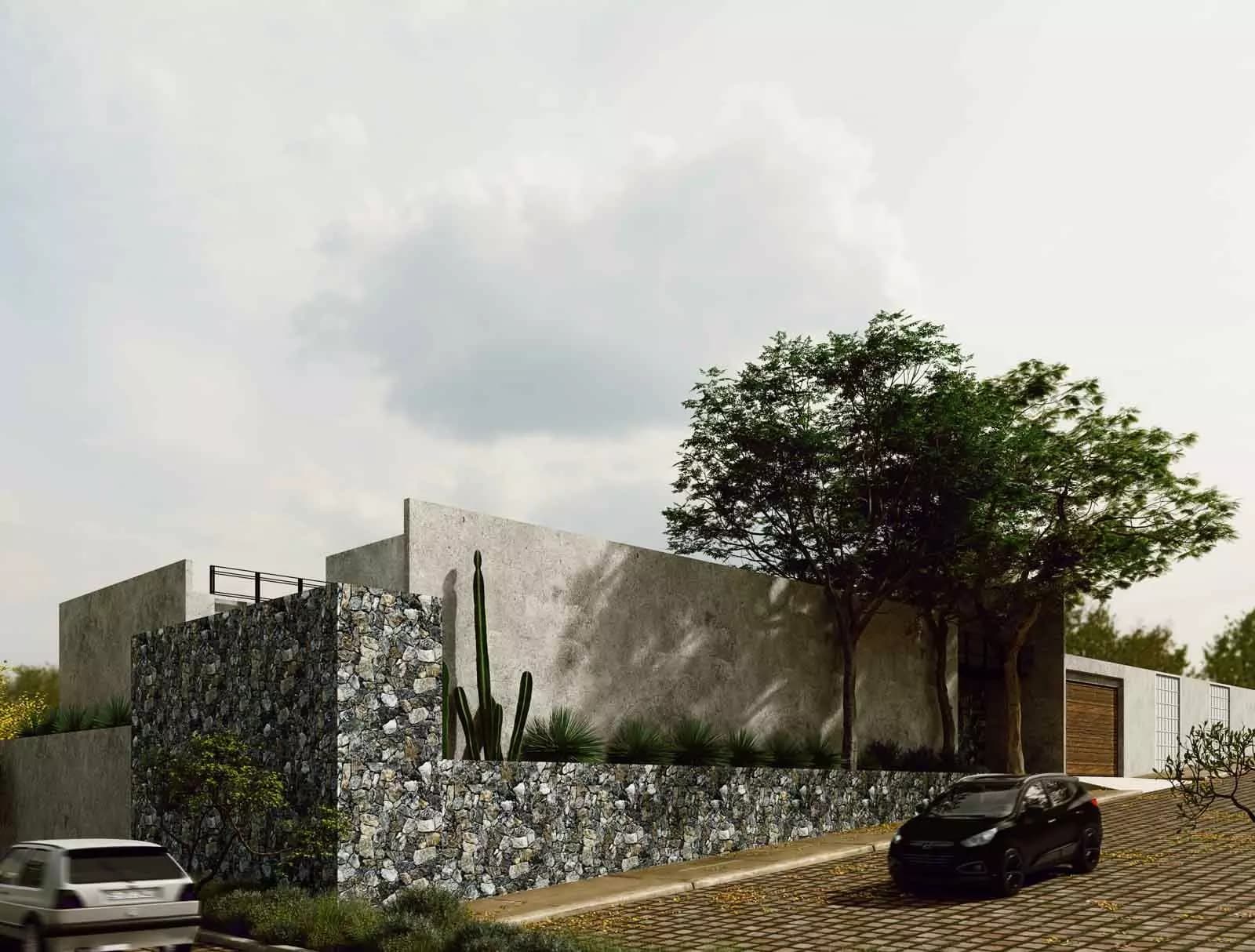 Casa del Arbol — Villa de los Frailes, San Miguel de Allende — photo 11 — contemporary mexican estate, sculptural gardens