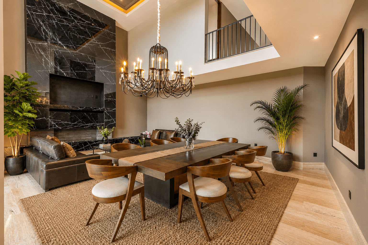 Casa Fairway 7 — Club de Golf Ventanas, San Miguel de Allende — photo 8 — soaring elegance meets modern luxury living