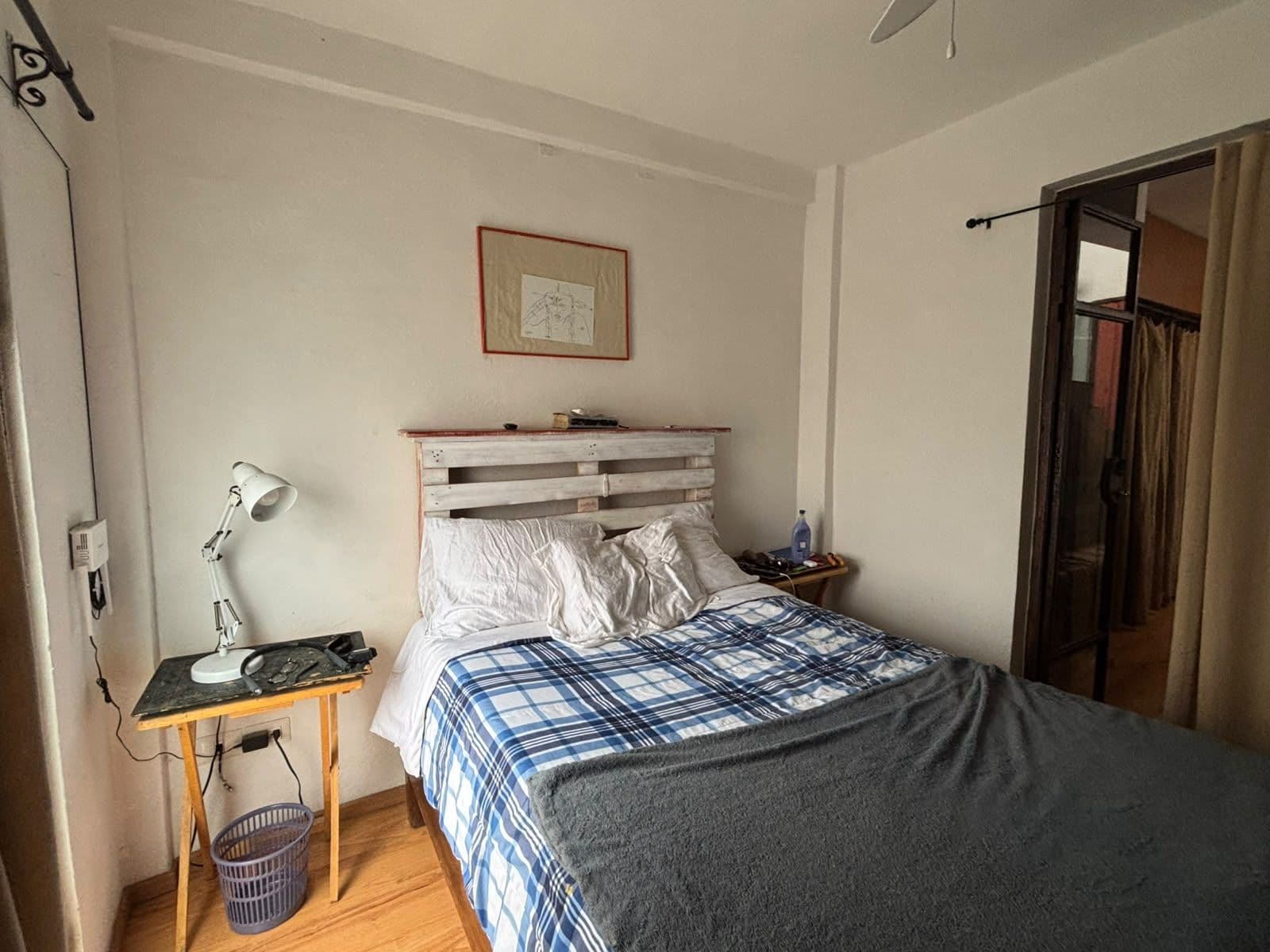 Casita Roja: Cozy and well located!! — San Antonio, San Miguel de Allende — photo 17 — bright, serene bedroom with rustic charm