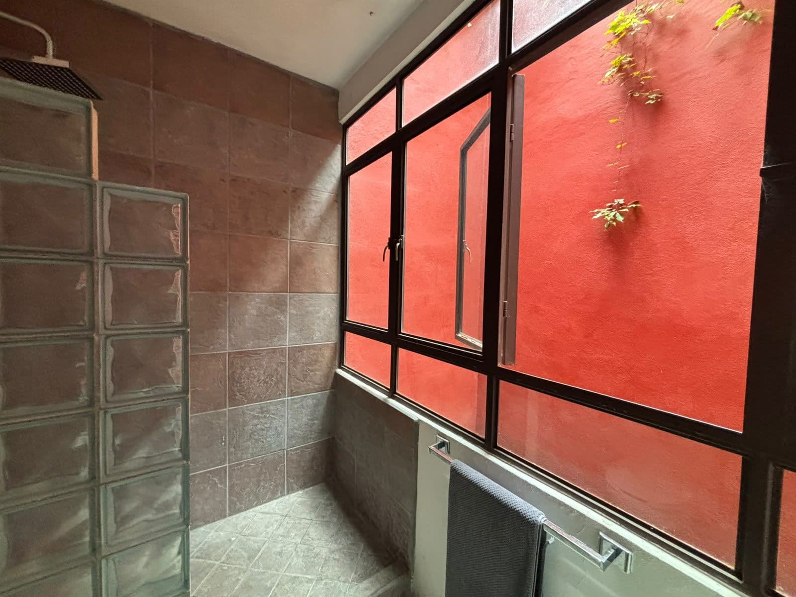Casita Roja: Cozy and well located!! — San Antonio, San Miguel de Allende — photo 12 — serene courtyard bathroom, vibrant colonial views