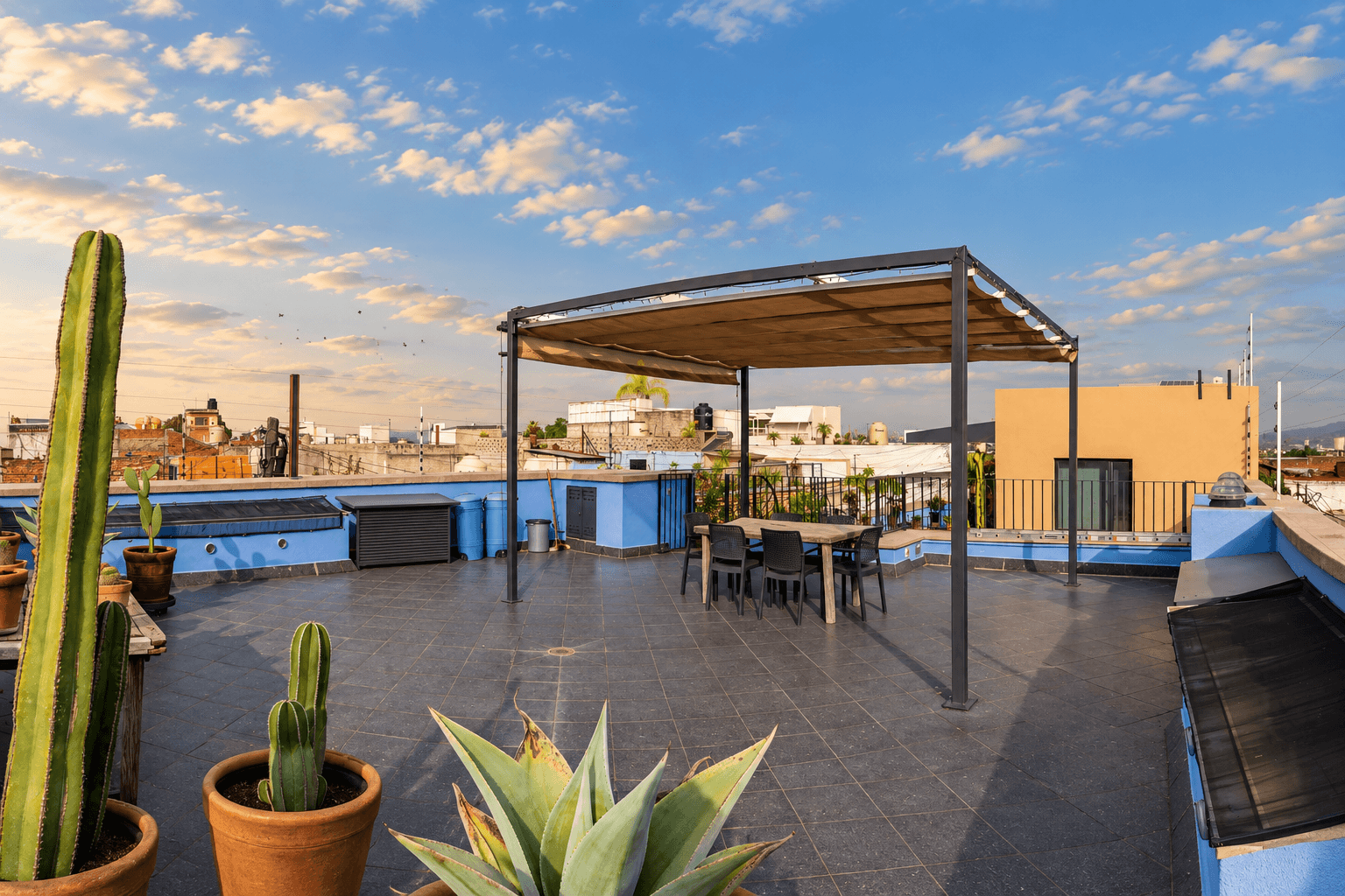 Casa Colibri — Centro, San Miguel de Allende — photo 4 — sophisticated rooftop terrace with panoramic views