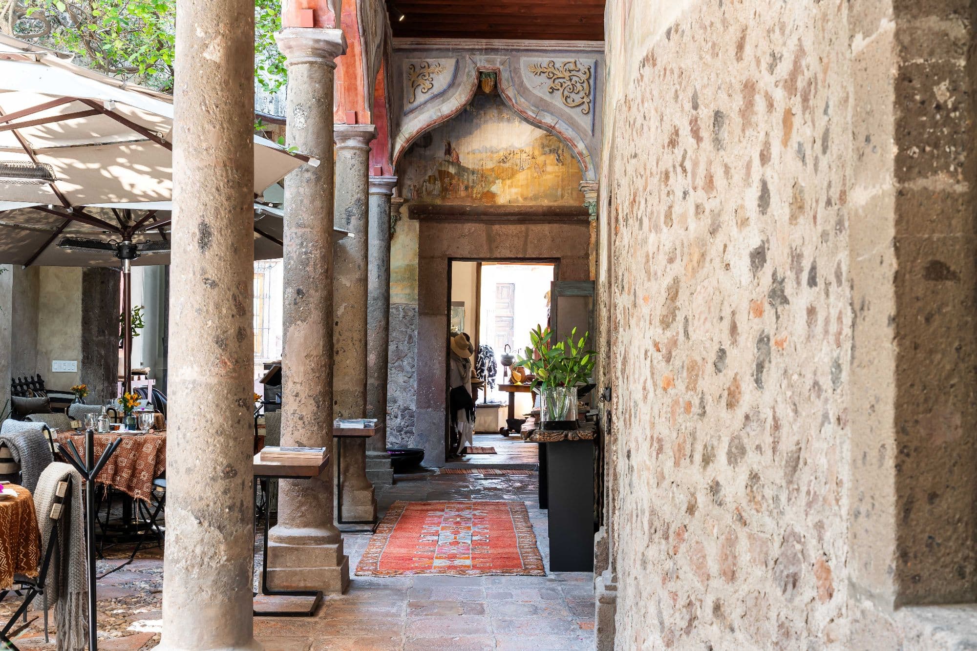 Casa No Name — Centro, San Miguel de Allende — photo 60 — charming colonial corridor, authentic architectural details