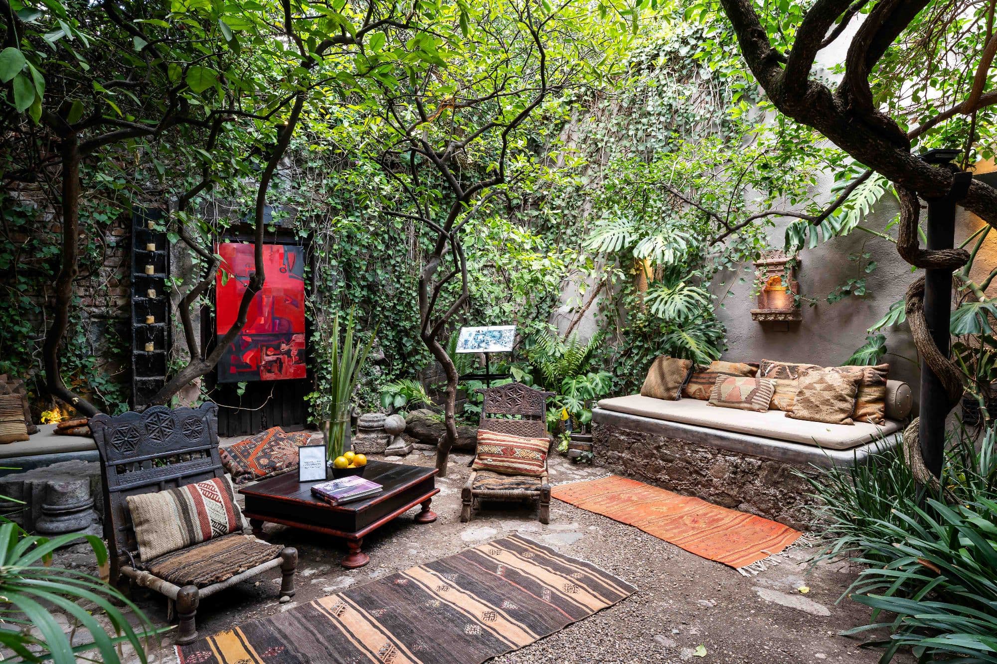 Casa No Name — Centro, San Miguel de Allende — photo 17 — lush verdant courtyard oasis