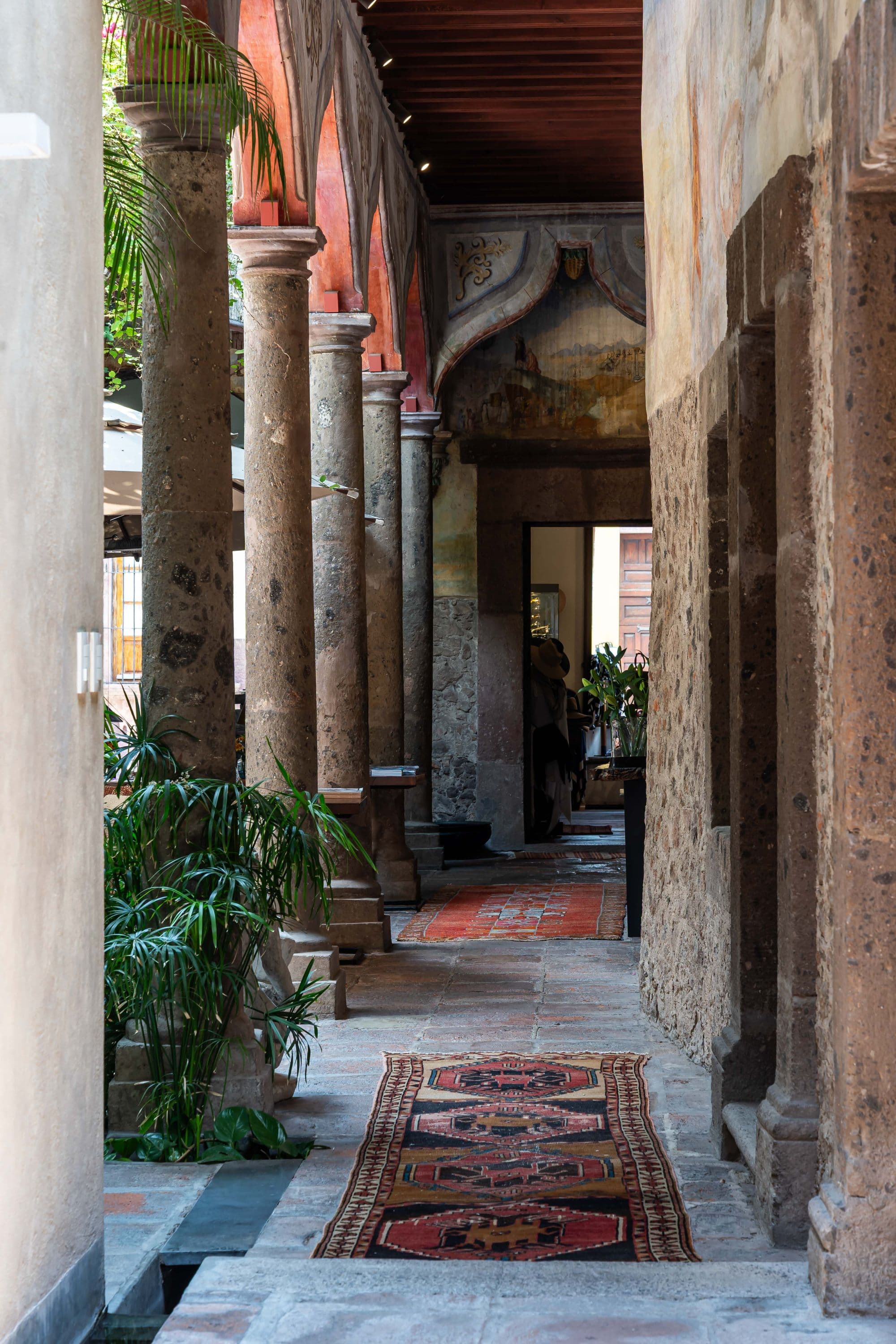 Casa No Name — Centro, San Miguel de Allende — photo 13 — atmospheric colonial corridor, authentic architectural charm