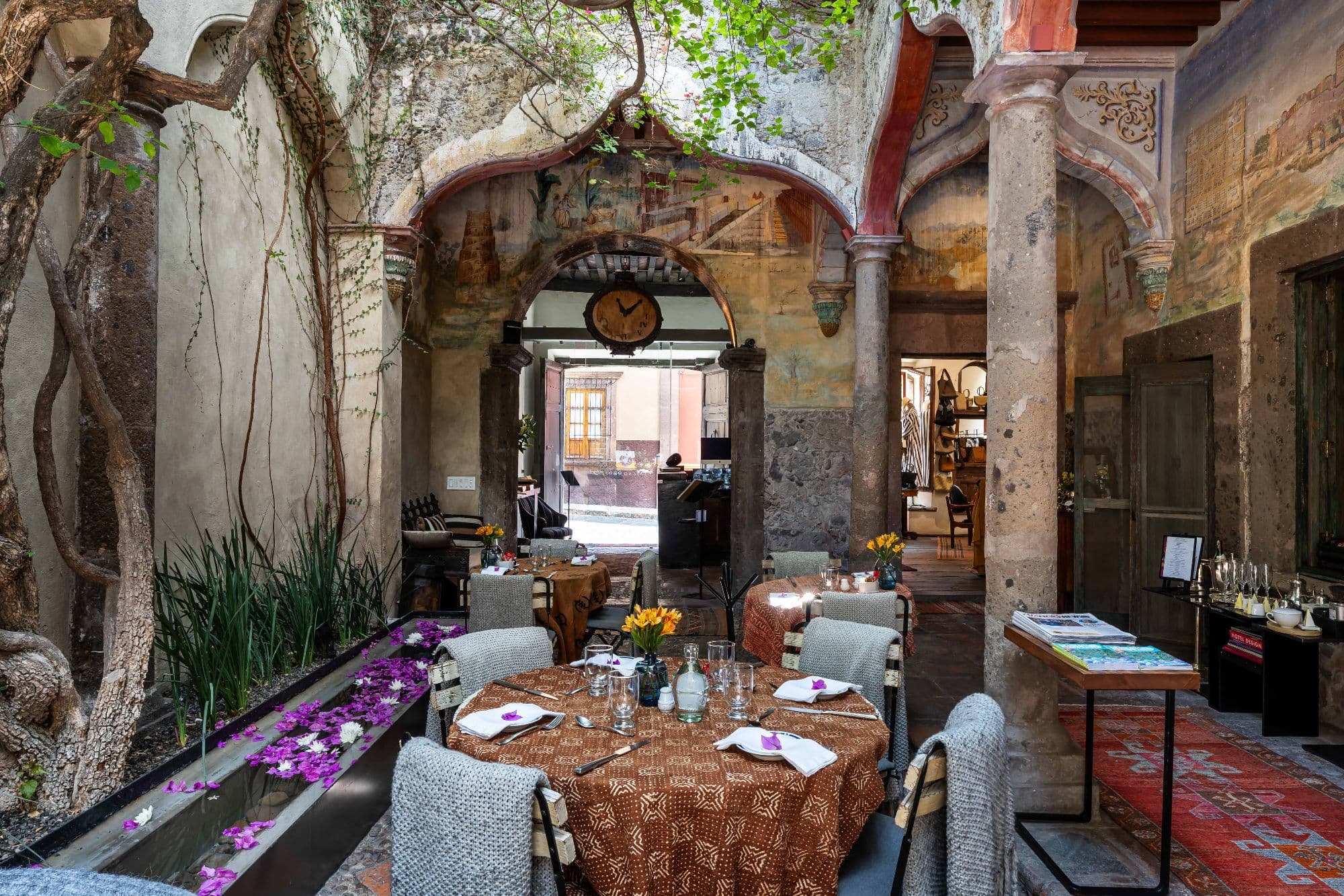 Casa No Name — Centro, San Miguel de Allende — photo 67 — enchanting colonial courtyard with authentic character