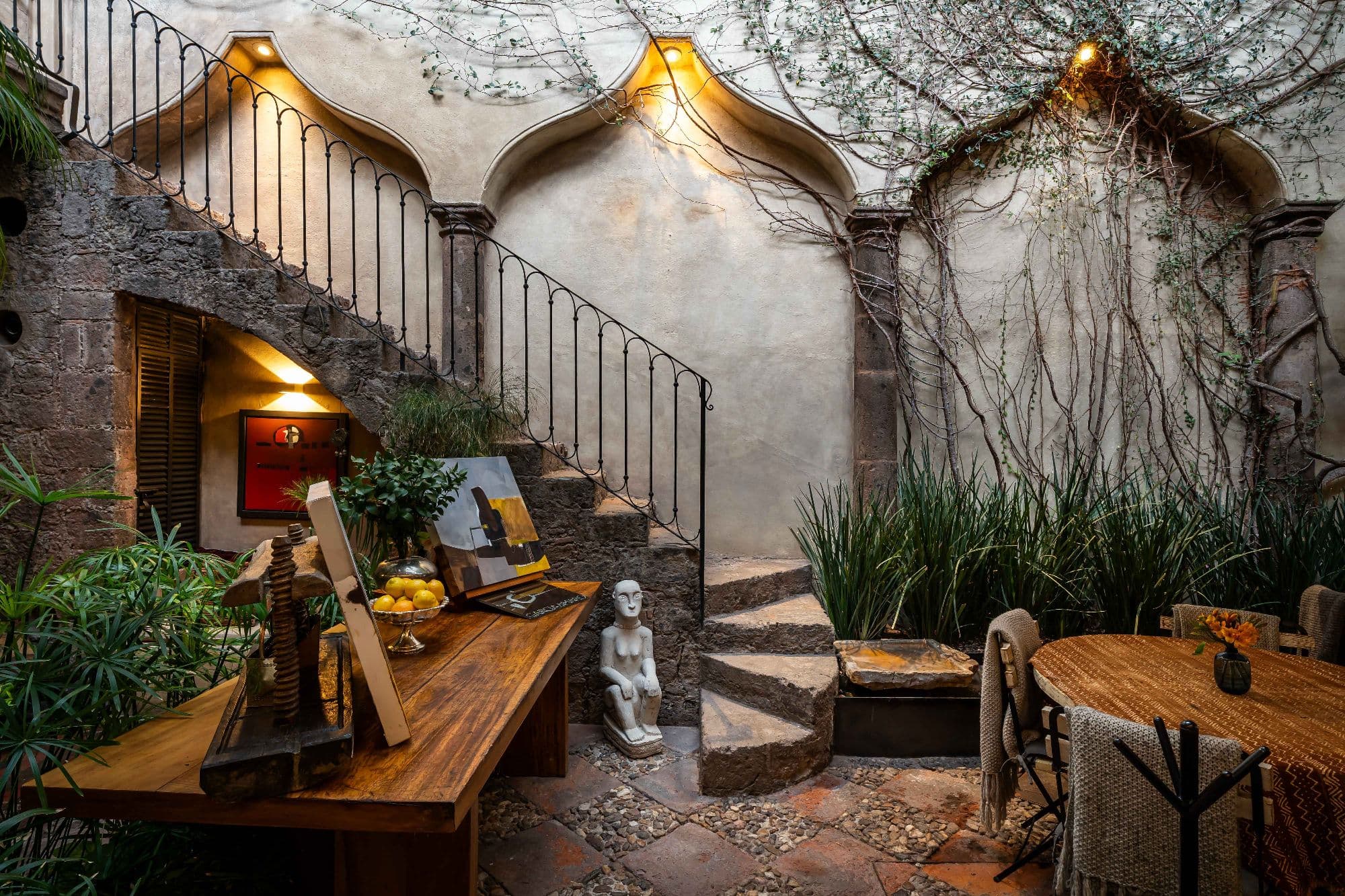 Casa No Name — Centro, San Miguel de Allende — photo 51 — enchanting courtyard, rustic colonial elegance