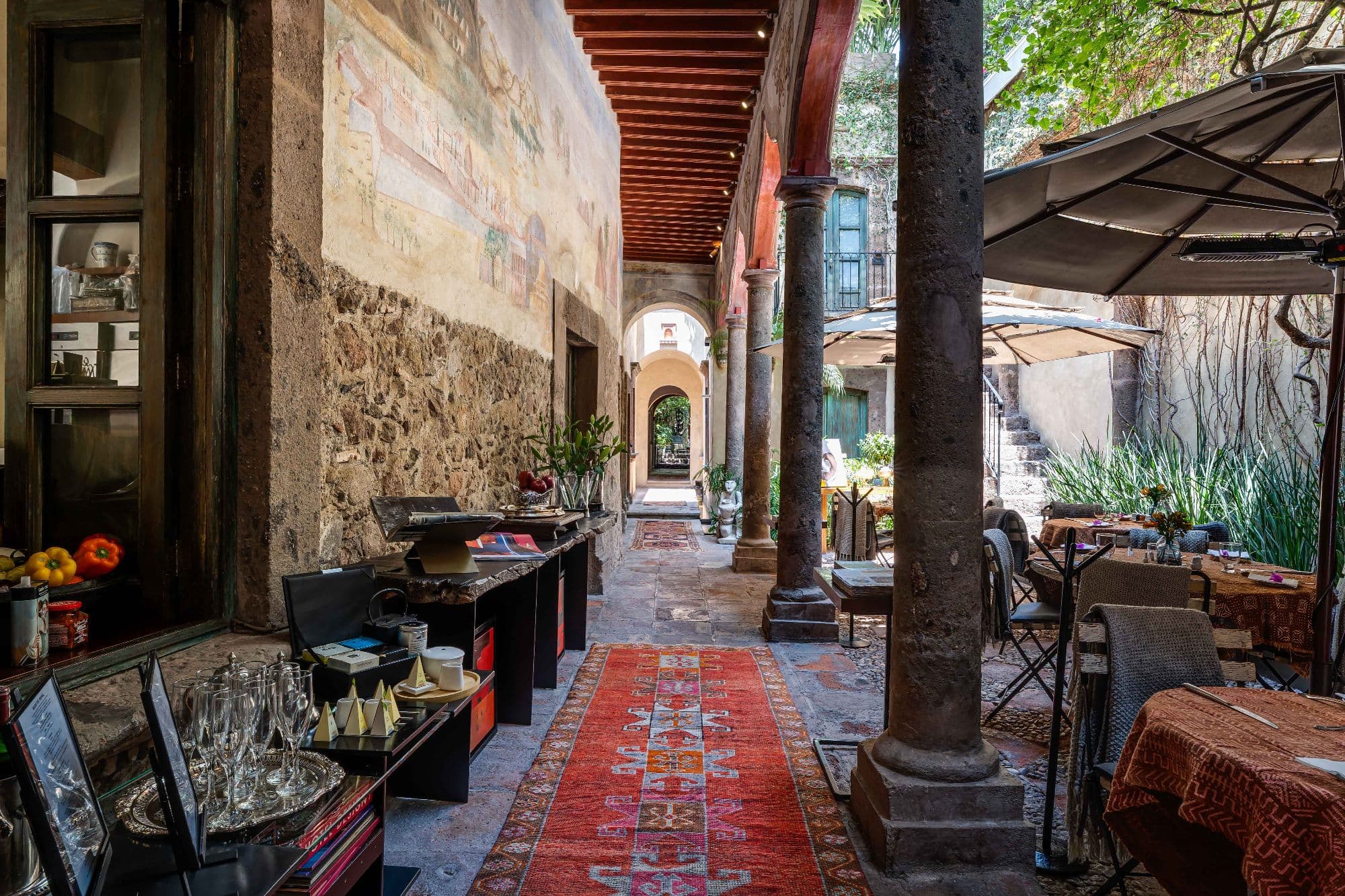 Casa No Name — Centro, San Miguel de Allende — photo 8 — charming colonial courtyard with historic character