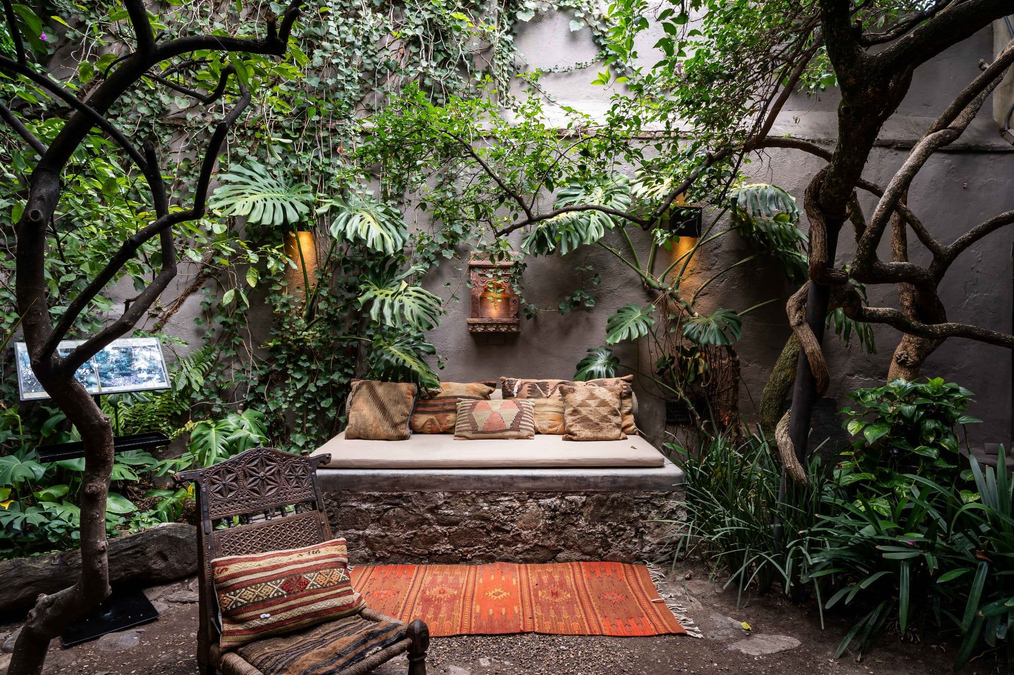 Casa No Name — Centro, San Miguel de Allende — photo 18 — enchanting courtyard oasis with mature gardens