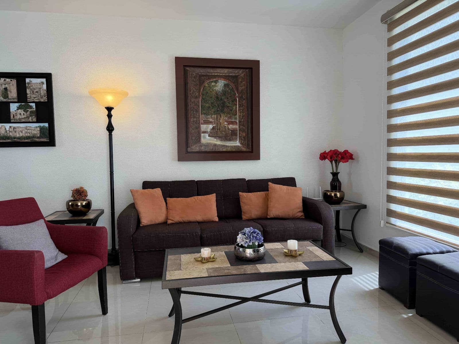 Casa Garzas — Las Brisas, San Miguel de Allende — photo 23 — sophisticated living room, natural light elegance