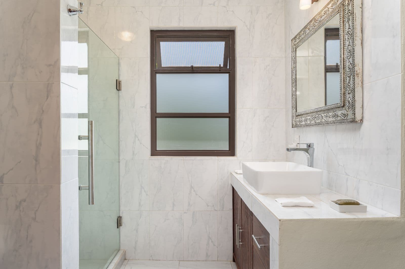 Casa 28 — Centro, San Miguel de Allende — photo 16 — serene spa-like marble sanctuary