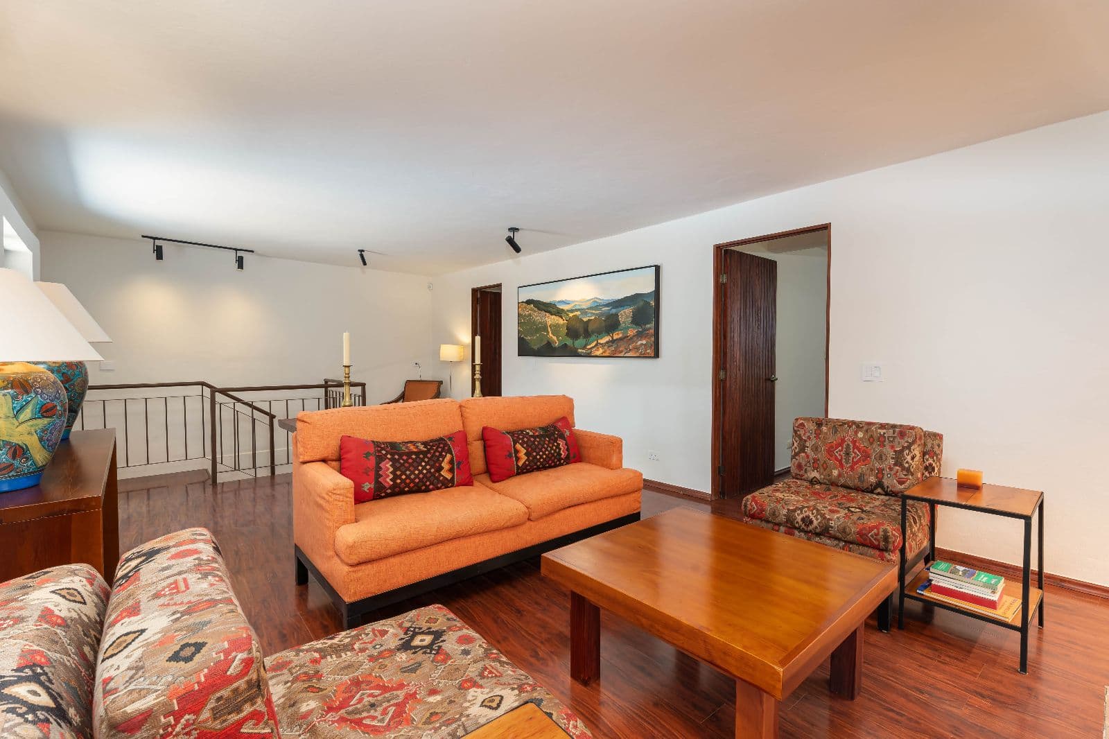 Casa 28 — Centro, San Miguel de Allende — photo 10 — sophisticated bi-level living, warm artisan aesthetic