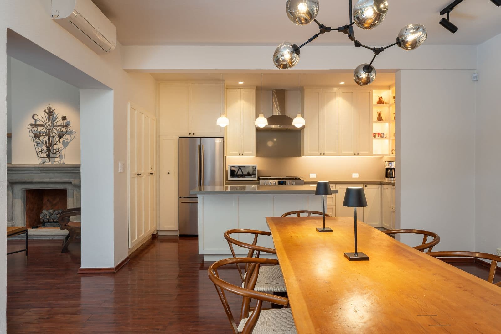 Casa 28 — Centro, San Miguel de Allende — photo 2 — contemporary kitchen meets warm elegance