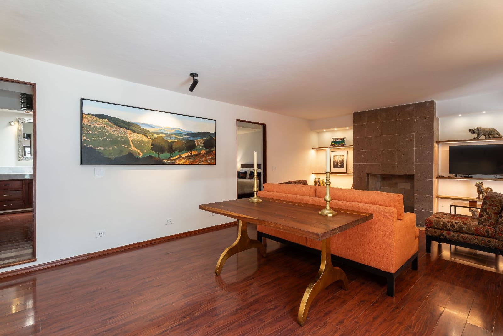 Casa 28 — Centro, San Miguel de Allende — photo 19 — sophisticated entertaining space, warm ambiance