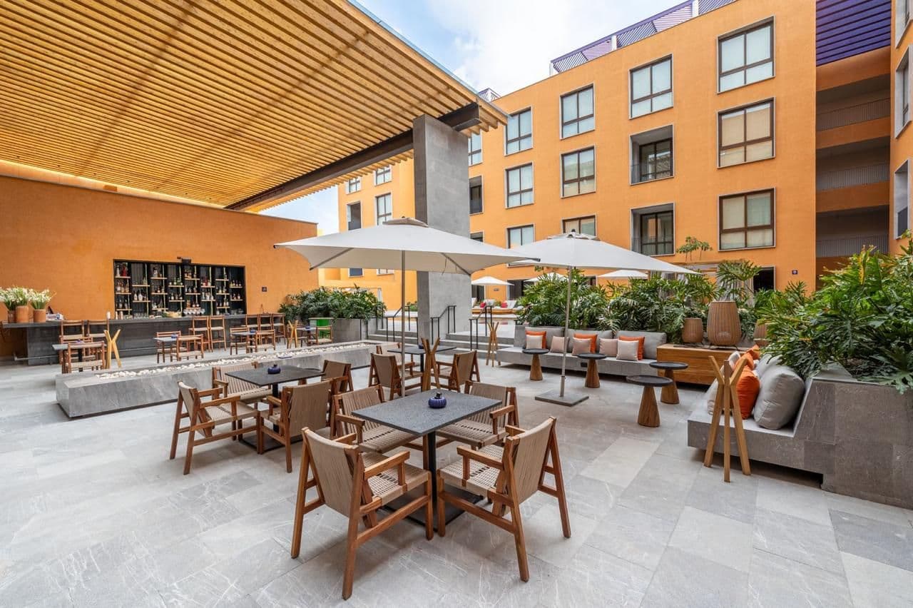 Clevia Apartment — Centro, San Miguel de Allende — photo 7 — radiant courtyard oasis, sophisticated urban living