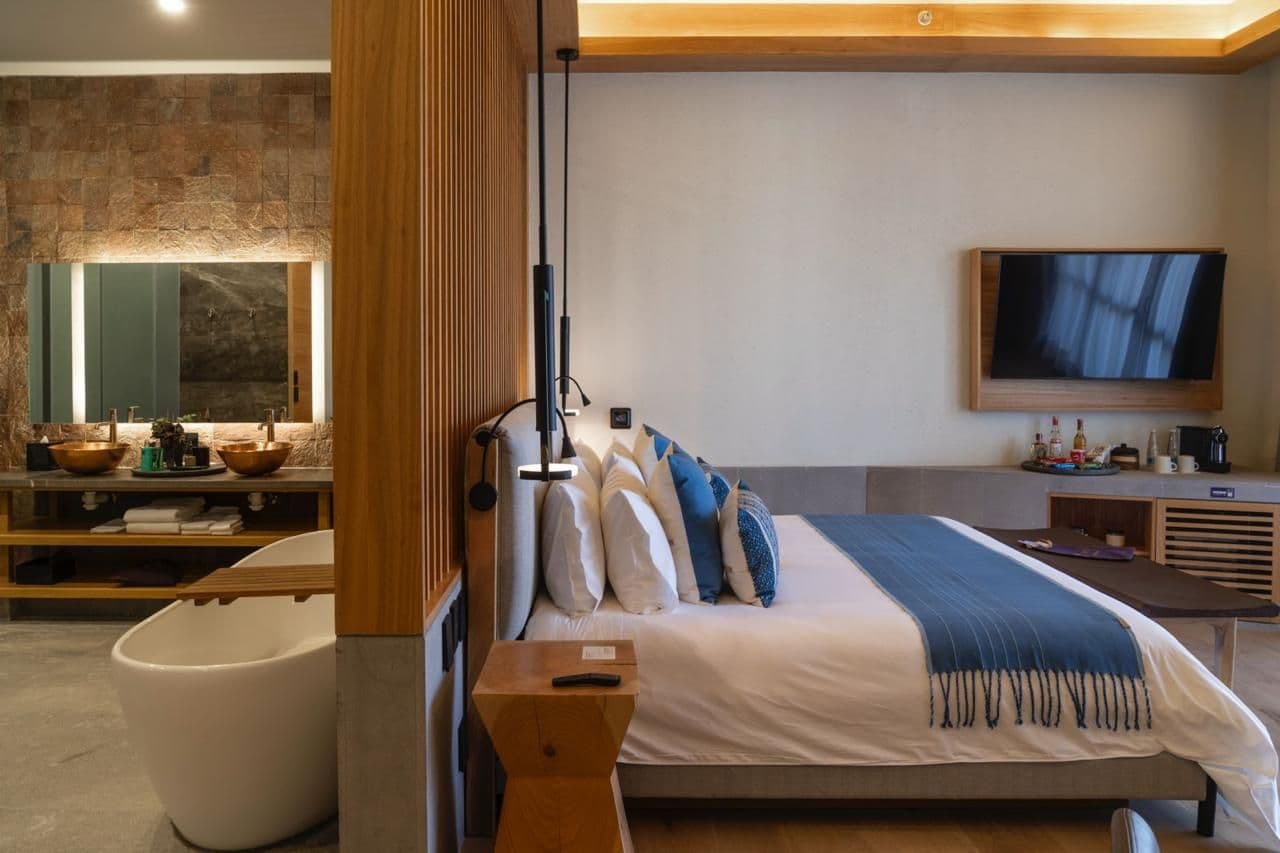 Clevia Apartment — Centro, San Miguel de Allende — photo 8 — spa-inspired master suite with seamless luxury