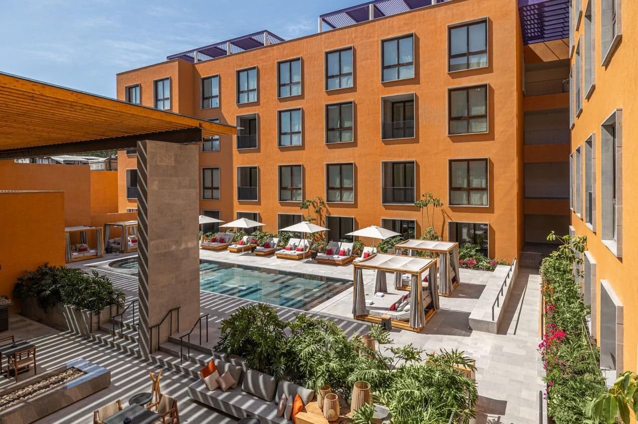 Clevia Apartment — Centro, San Miguel de Allende — photo 11 — sophisticated courtyard oasis, sun-drenched luxury living