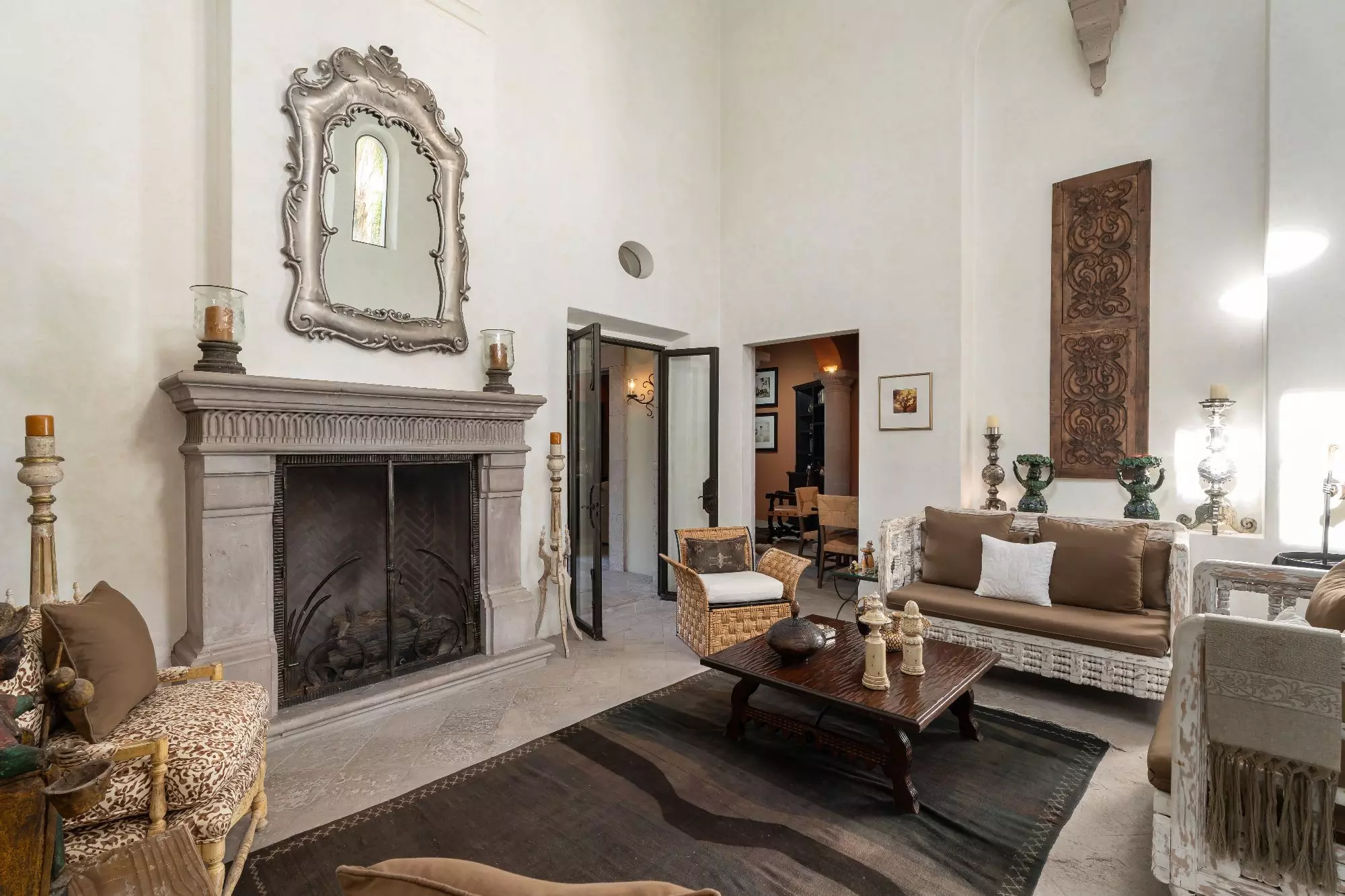 Casa Dos Casas — Guadiana, San Miguel de Allende — photo 3 — elegant colonial living with timeless architectural details