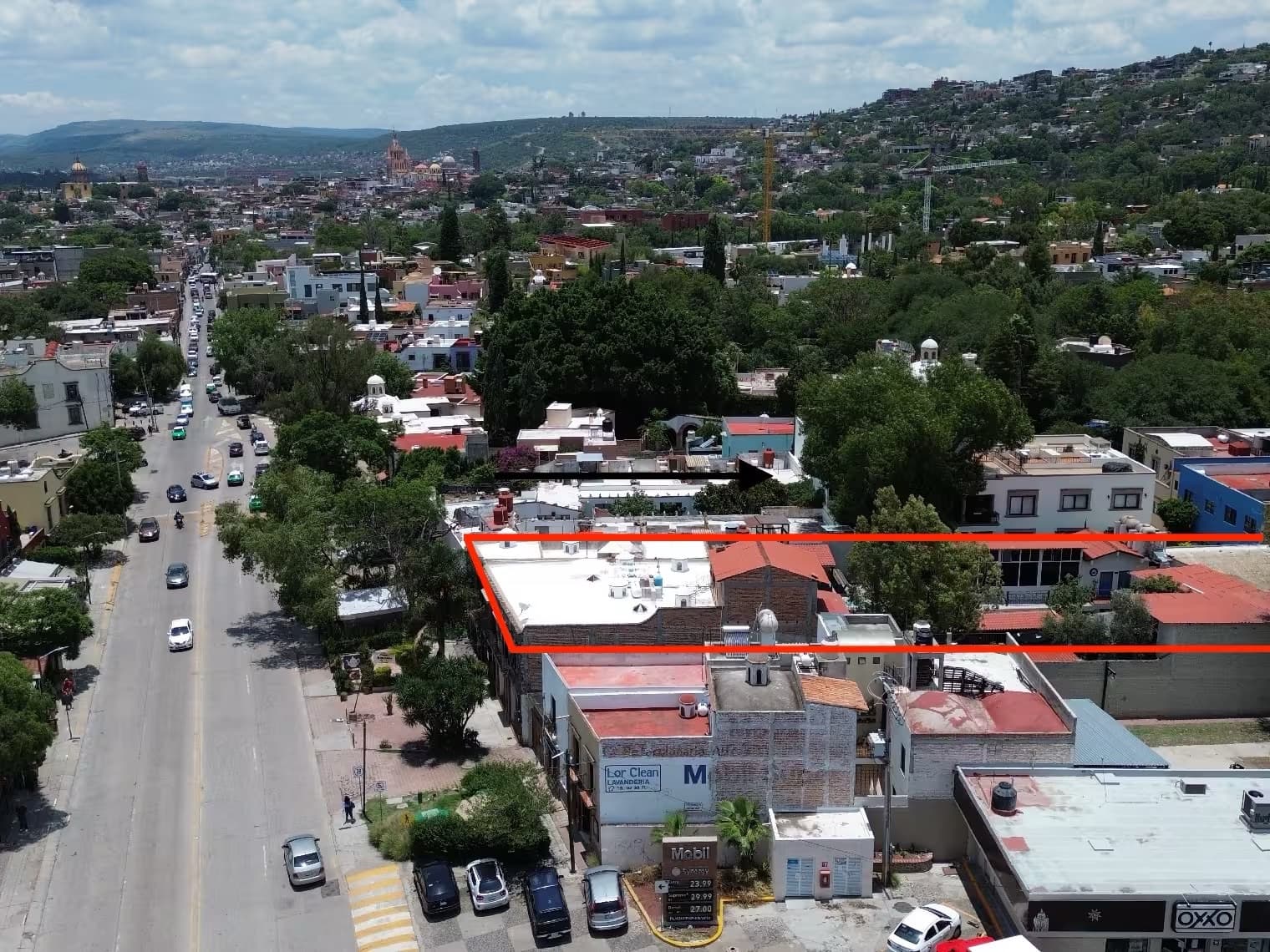 Plaza de Ancha — Guadiana, San Miguel de Allende — photo 2 — panoramic cityscape with charming colonial rooftops
