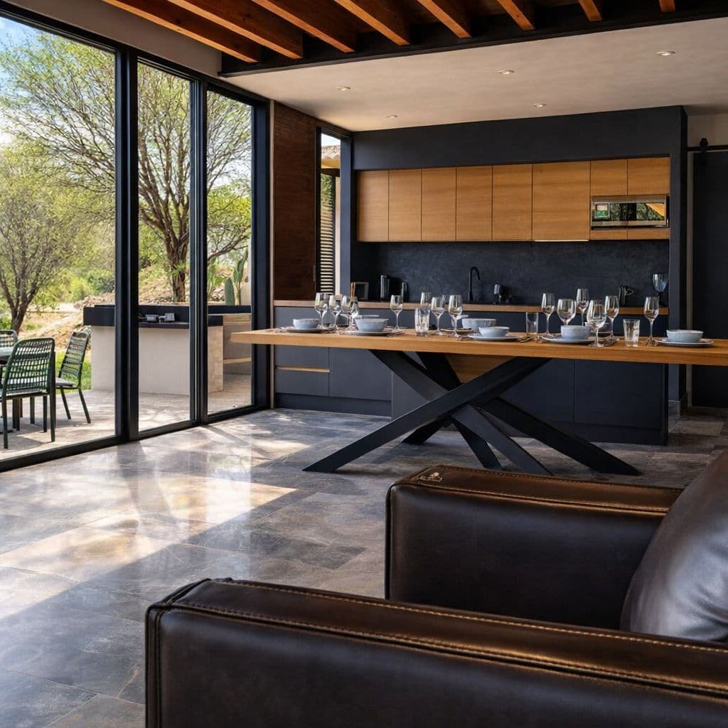 Modern Luxury Home with Casita & Pool in Los Senderos — Los Senderos, Valle de los, San Miguel de Allende — photo 9 — modern elegance meets natural splendor