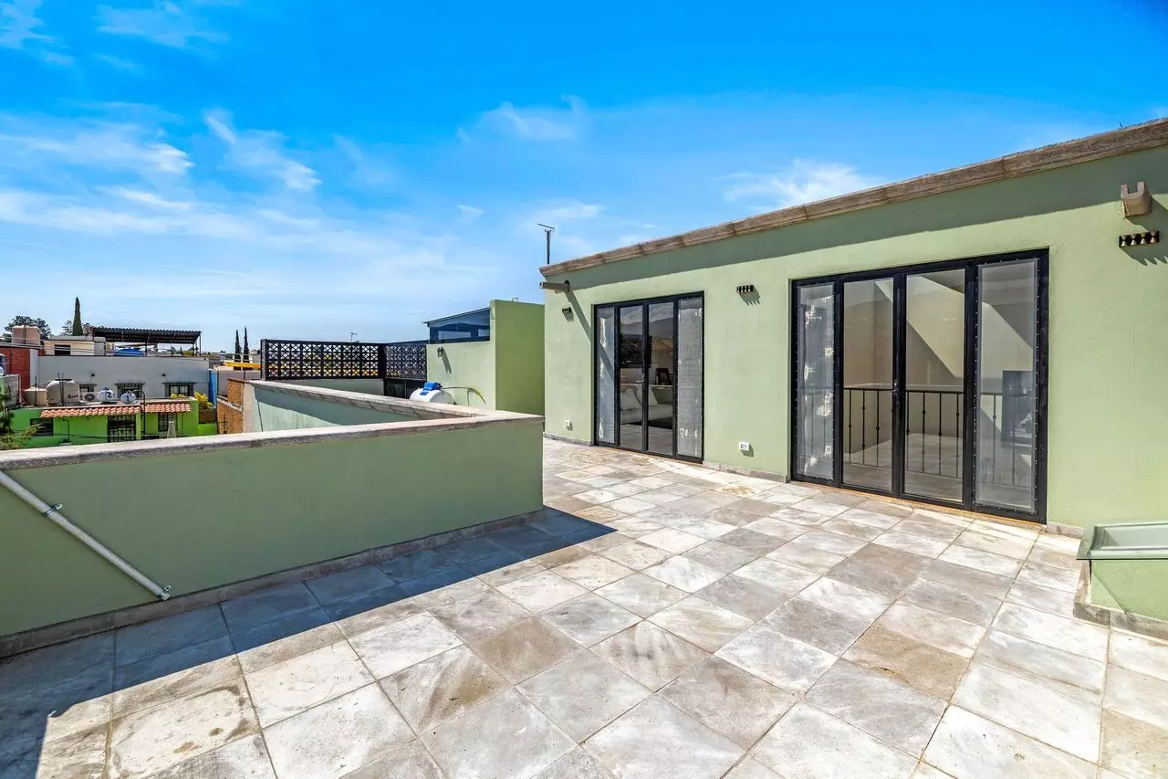Casa Angel — La Lejona, San Miguel de Allende — photo 27 — serene rooftop terrace, contemporary luxury living