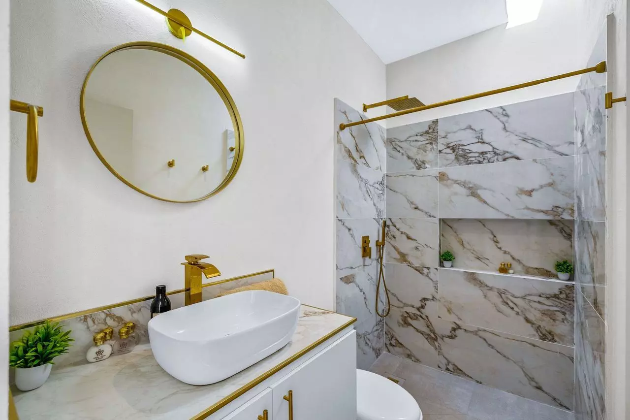 Casa Angel — La Lejona, San Miguel de Allende — photo 17 — elegant spa-inspired bathroom retreat