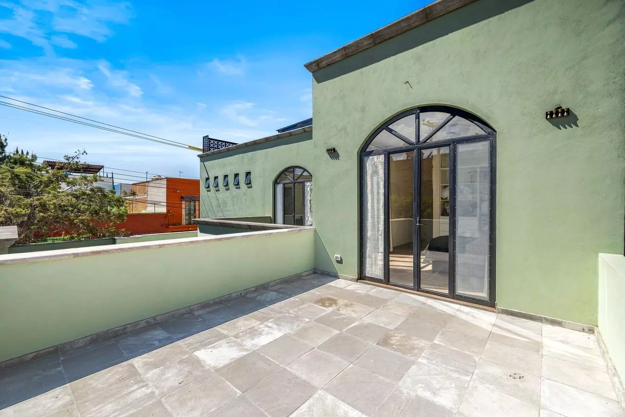 Casa Angel — La Lejona, San Miguel de Allende — photo 18 — serene terrace with architectural elegance