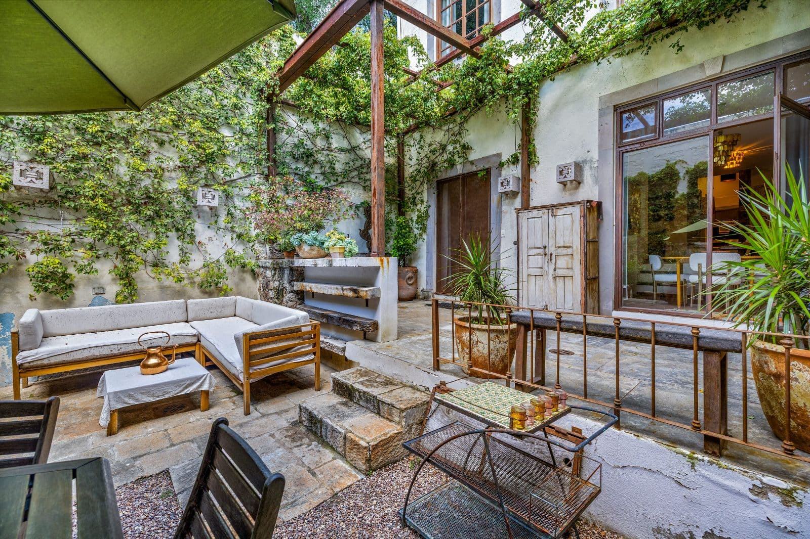 Casa Entresueño — Centro, San Miguel de Allende — photo 17 — verdant courtyard oasis, rustic charm