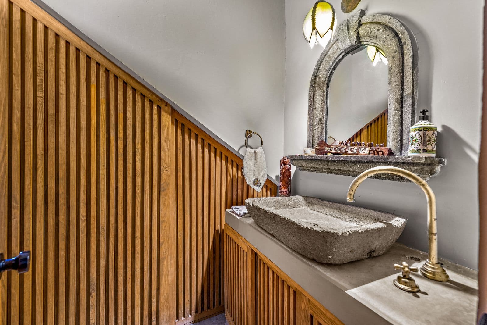 Casa Entresueño — Centro, San Miguel de Allende — photo 8 — artisanal stone sink, rustic elegance