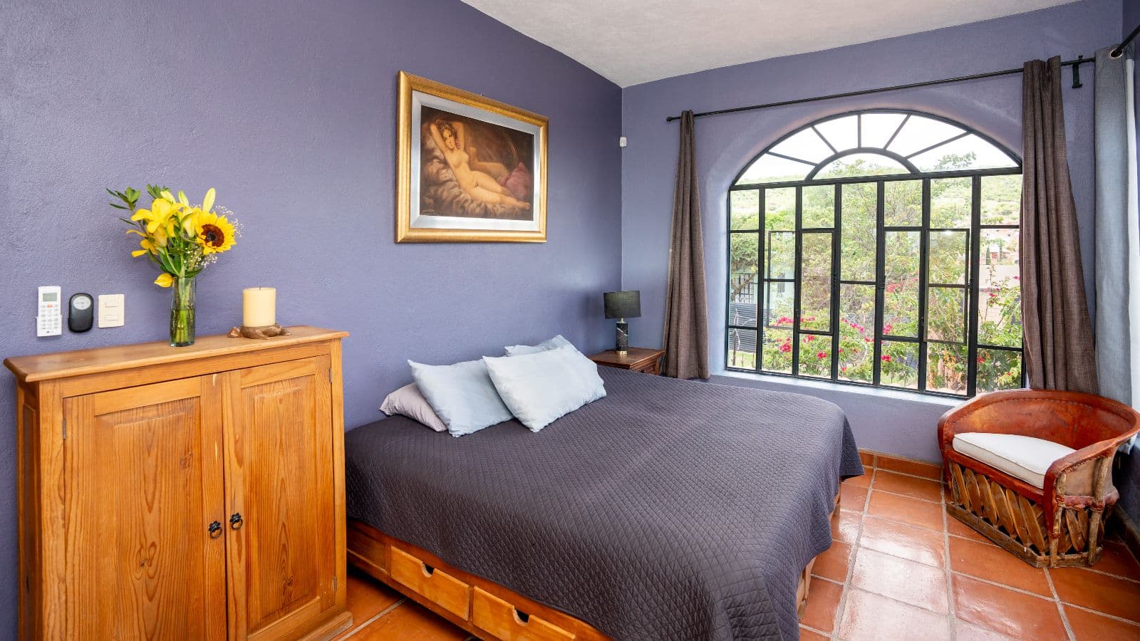 Casa de Tomas — La Lomita, San Miguel de Allende — photo 15 — lavender sanctuary, garden views, authentic charm