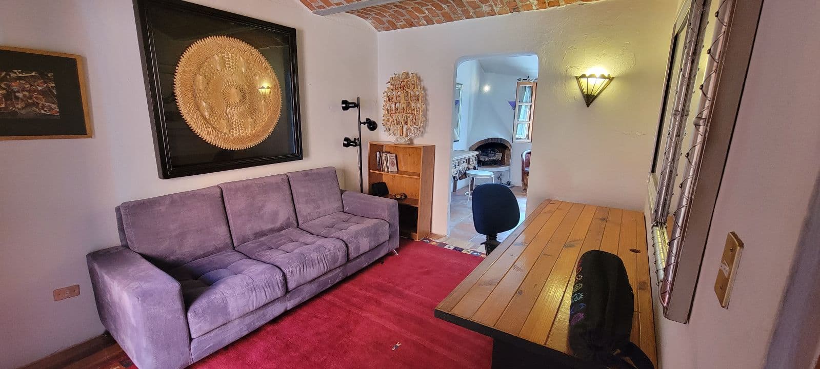 Casa Tucevich — El Obraje, San Miguel de Allende — photo 24 — charming living room, rustic elegance
