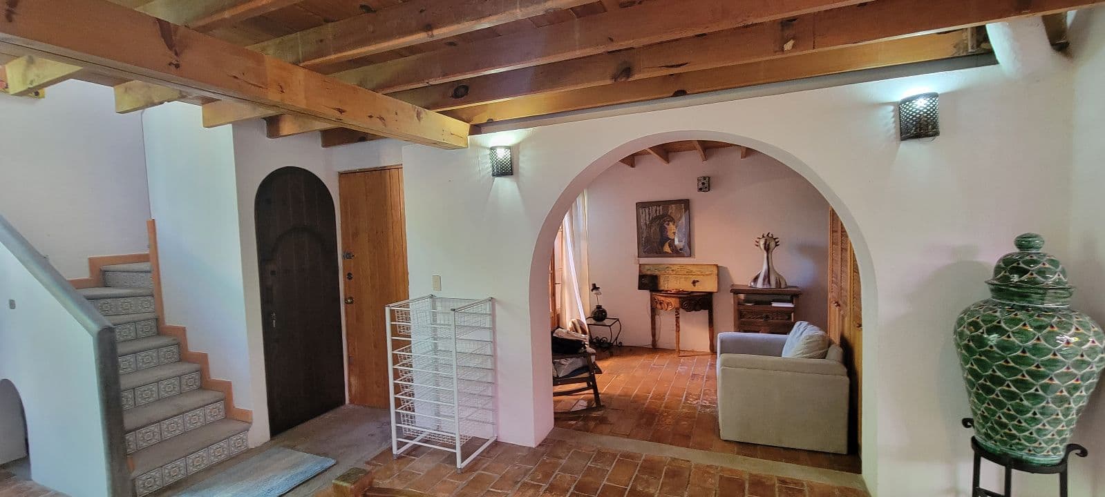 Casa Tucevich — El Obraje, San Miguel de Allende — photo 10 — rustic charm meets elegant arched design
