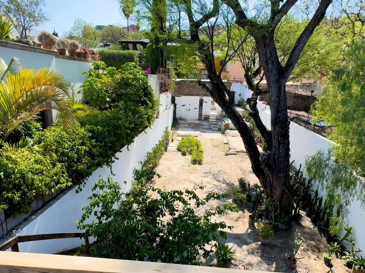 Barranca 67, A Rare Opportunity in Centro — Centro, San Miguel de Allende — photo 8 — mature grounds with architectural potential