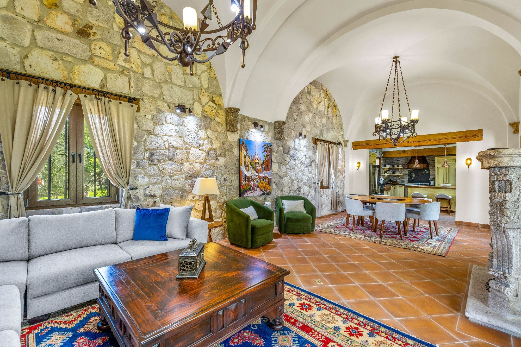 Casa de Gracias — Centro, San Miguel de Allende — photo 2 — arched stone elegance meets modern comfort