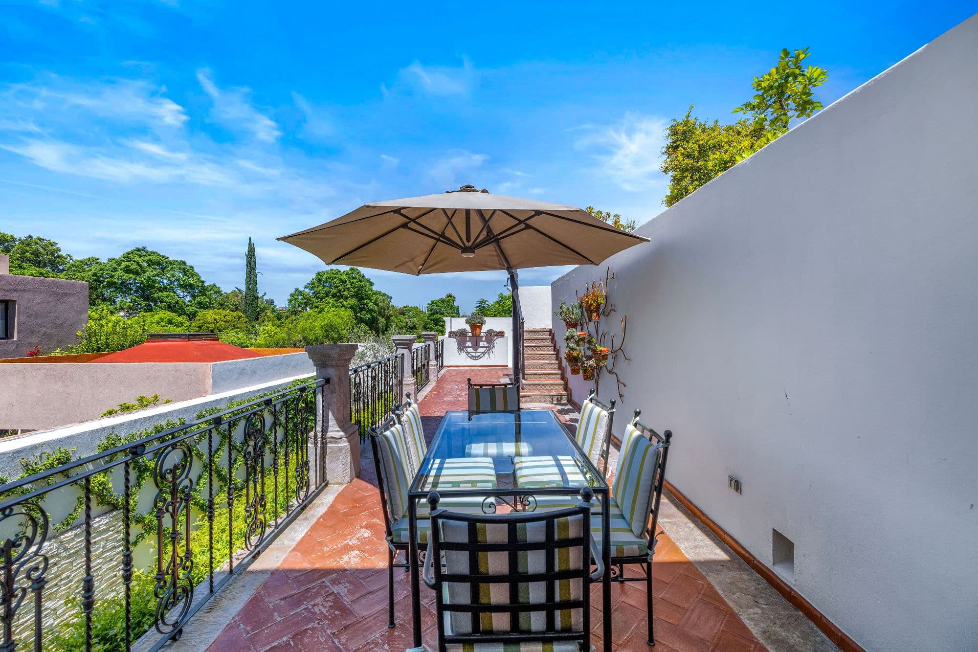 Casa de Gracias — Centro, San Miguel de Allende — photo 19 — elegant rooftop terrace with panoramic views