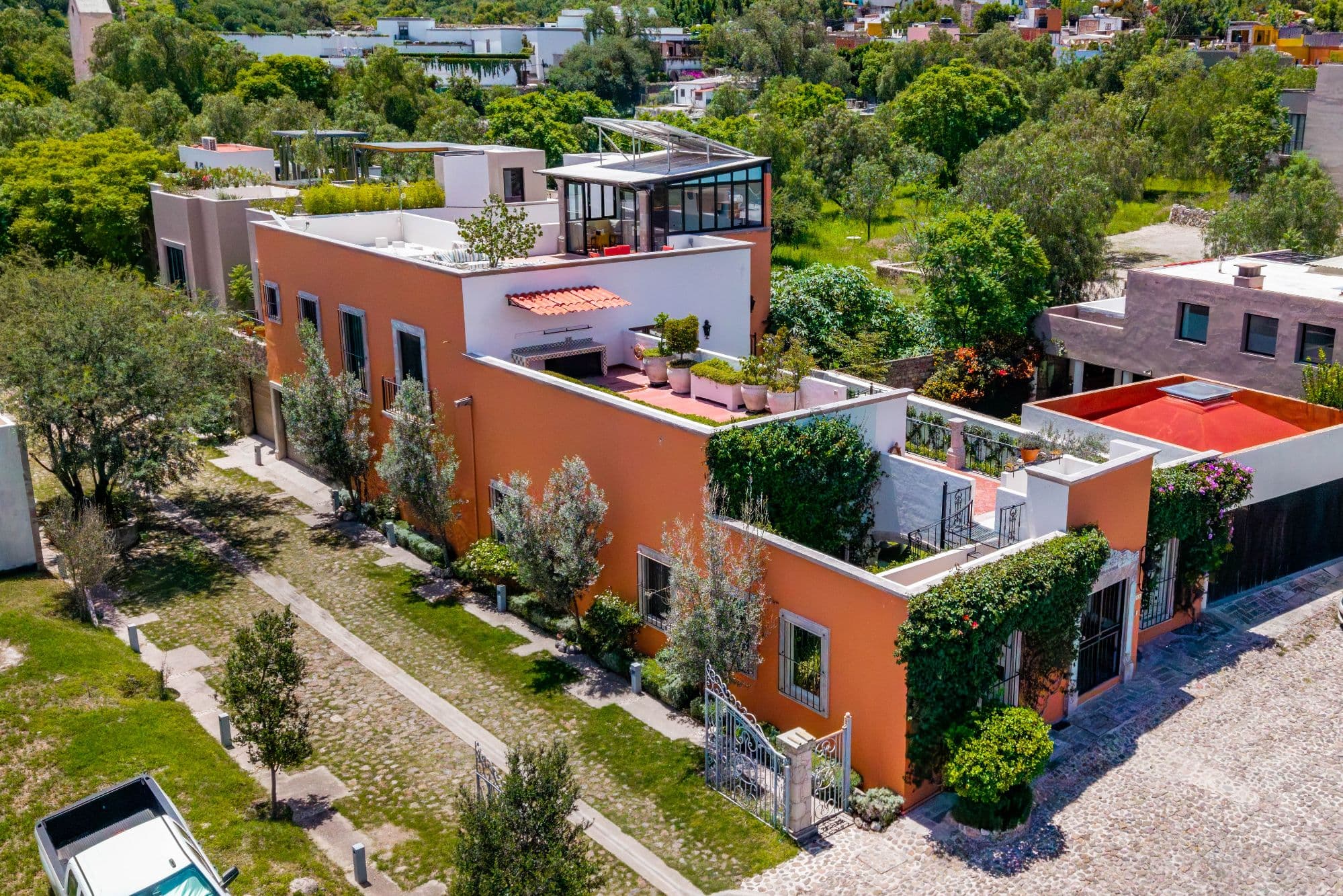 Casa de Gracias — Centro, San Miguel de Allende — photo 21 — contemporary mexican villa, terraced rooftop gardens