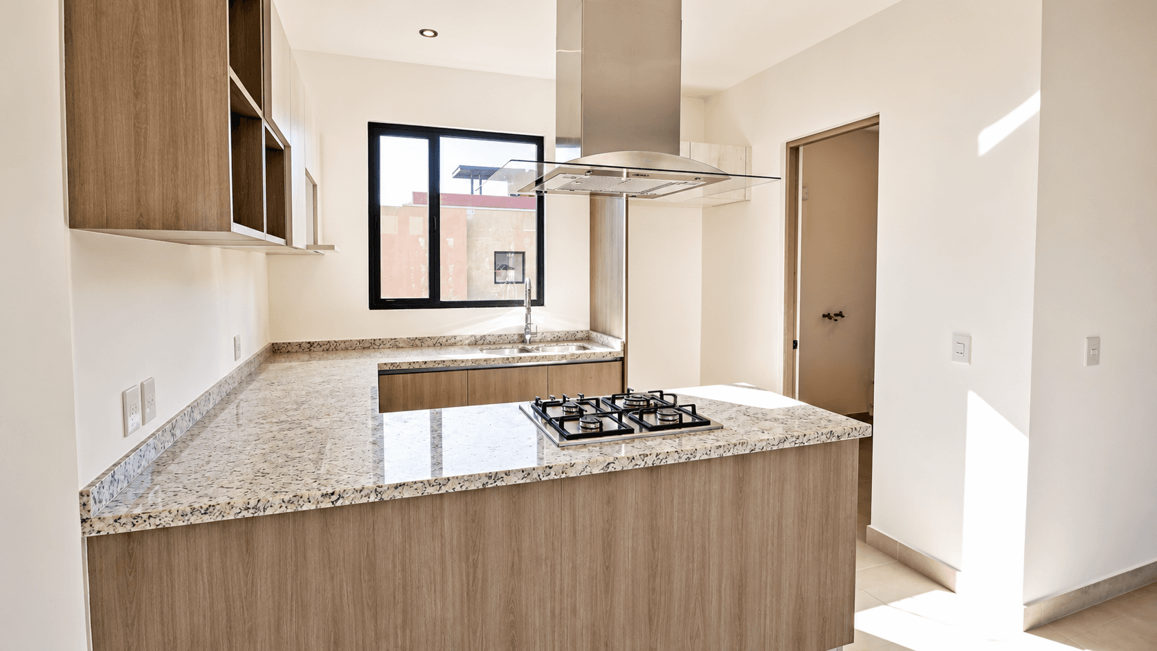 Penthouse Punta del Cielo — La Lejona, San Miguel de Allende — photo 10 — contemporary kitchen, abundant natural light