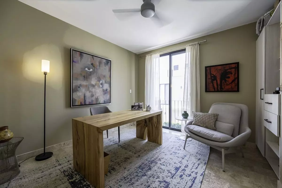 Casa Alegria — Atascadero (Arcos de San Miguel), San Miguel de Allende — photo 4 — sophisticated home office, luminous elegance