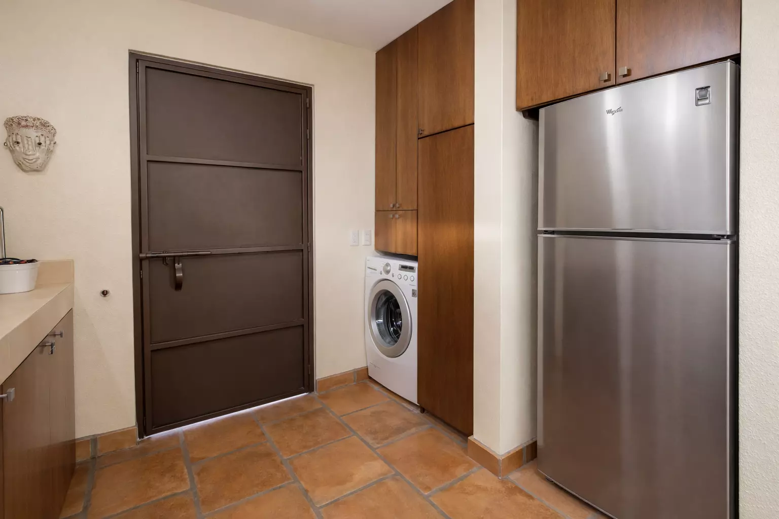 Casa San Antonio — San Antonio, San Miguel de Allende — photo 16 — charming utility kitchen, authentic saltillo tile
