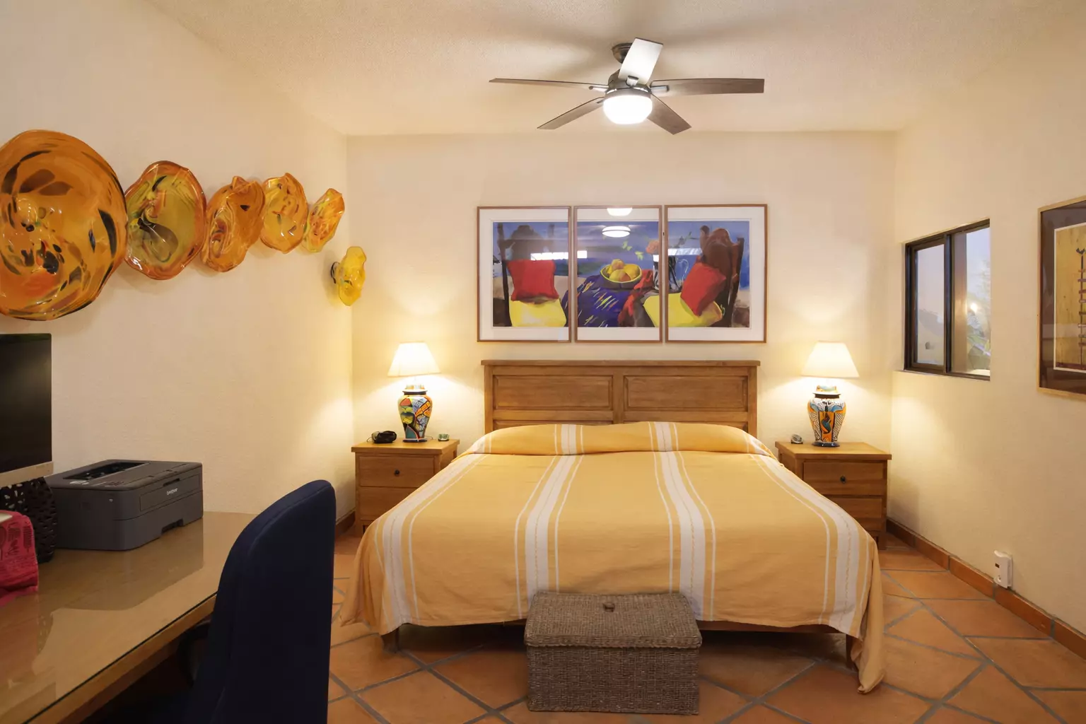 Casa San Antonio — San Antonio, San Miguel de Allende — photo 8 — warm, sun-filled bedroom with authentic charm