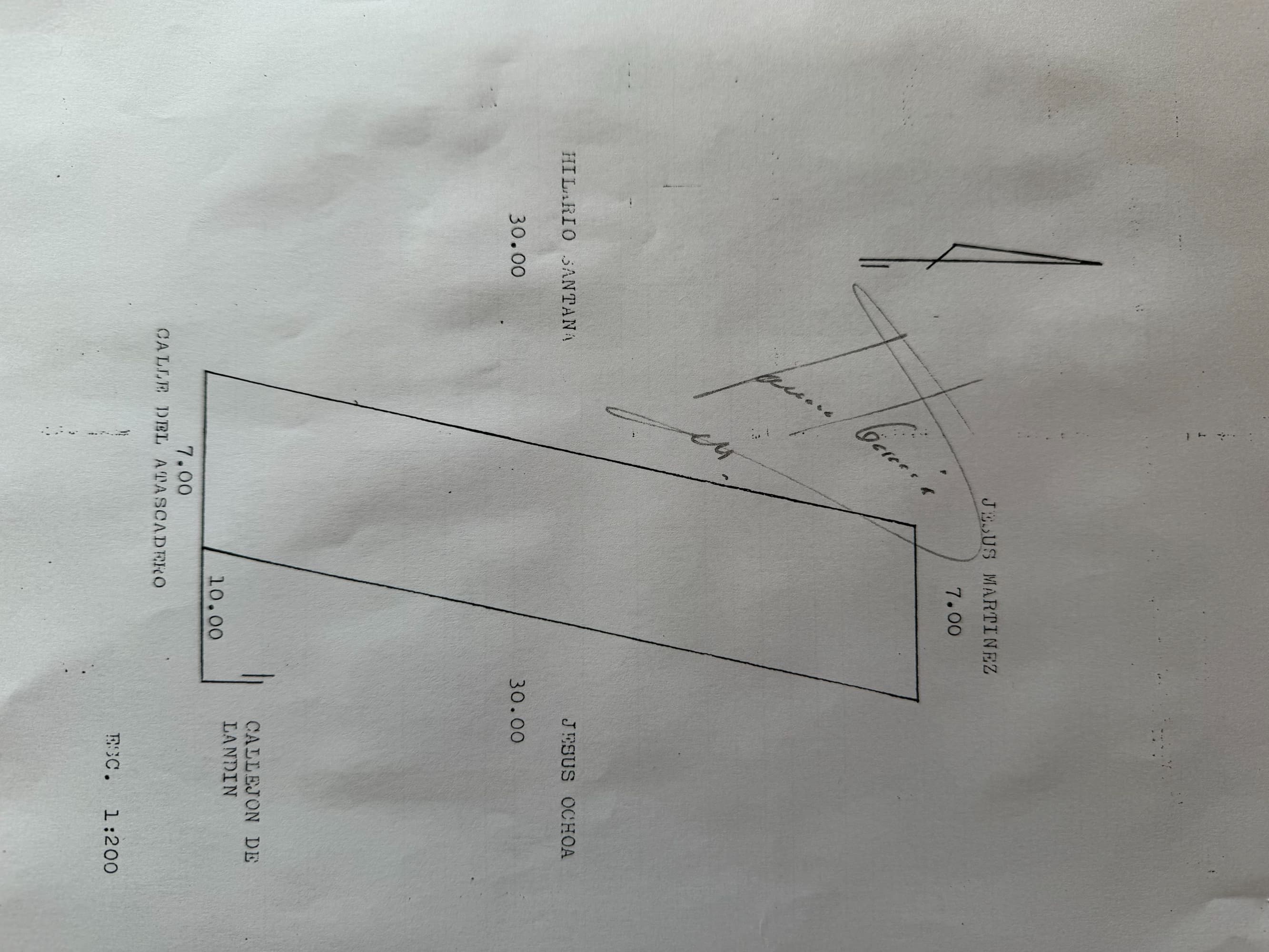 Lote Atascadero — Centro, San Miguel de Allende — photo 10 — architectural blueprint, charming rustic charm