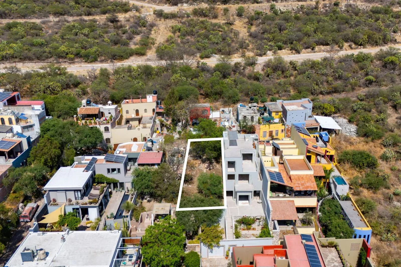 EL OBRAJE LOT — El Obraje, San Miguel de Allende — photo 4 — hillside sanctuary with development potential